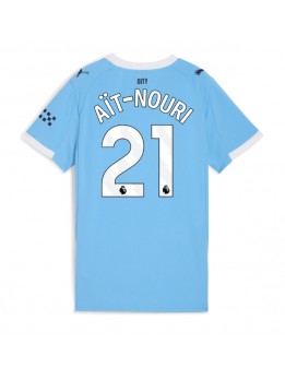 Manchester City Rayan Ait-Nouri #21 Replika Hemmakläder Dam 2025-26 Kortärmad